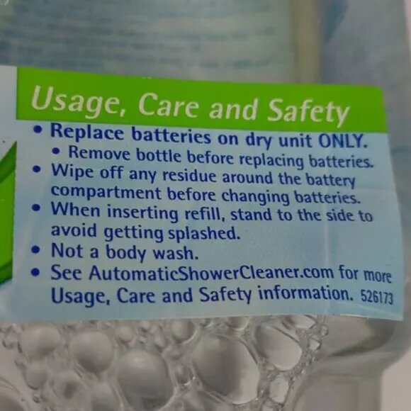 Scrubbing Bubbles Automatic Shower Cleaner Refill 34 FL OZ Original Scent - Picture 5 of 5